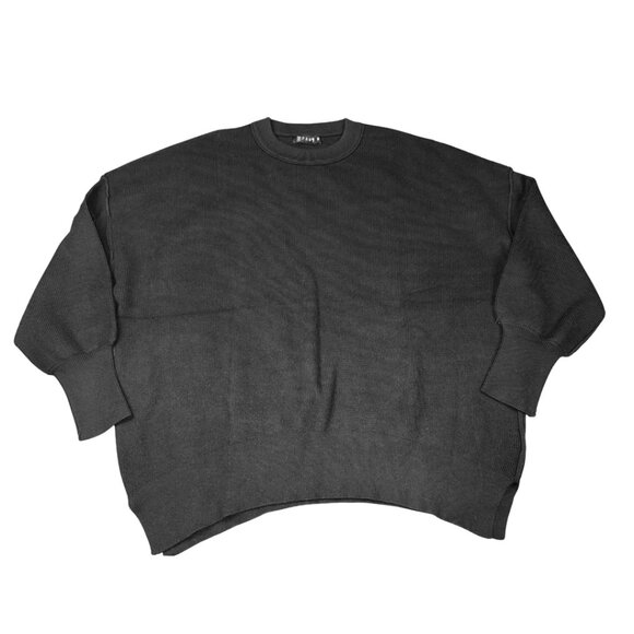 Efan Sweaters - EFAN Black Cropped Knit Sweater – Women’s Size Medium